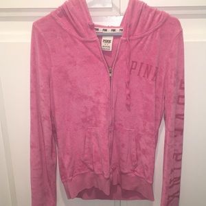 PINK pink beach sweater, towel material!